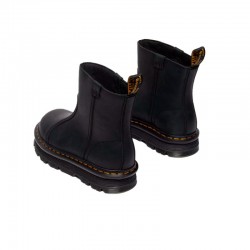 Botines Planos Mujer Dr. Martens Zebzag Negro