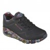 Sneakers Mujer Skechers Loving Love Negro-Negro