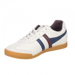 Sneakers Hombre Gola Harrier Blanco-Azul