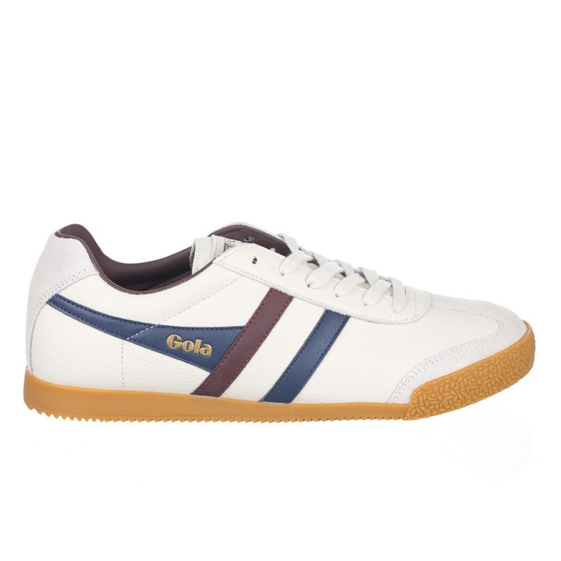 Sneakers Hombre Gola Harrier Blanco-Azul