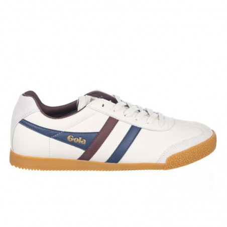 Sneakers Hombre Gola Harrier Blanco-Azul