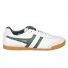 Sneakers Hombre Gola Harrier Blanco-Verde