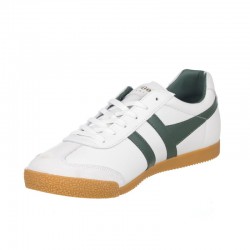 Sneakers Hombre Gola Harrier Blanco-Verde