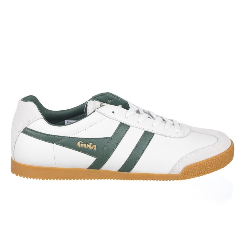 Sneakers Hombre Gola Harrier Blanco-Verde