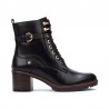 Botines de Tacón Mujer Pikolinos W7H-8510 Negro