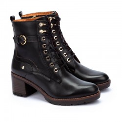 Botines de Tacón Mujer Pikolinos W7H-8510 Negro