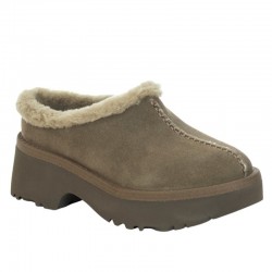 Zuecos Mujer UGG W New Heights Cozy Clog Taupe