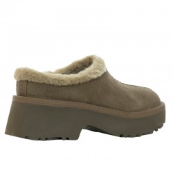 Zuecos Mujer UGG W New Heights Cozy Clog Taupe