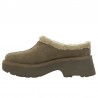 Zuecos Mujer UGG W New Heights Cozy Clog Taupe