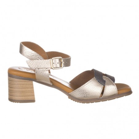 Sandalias de Tacón Mujer Zapp 1980 Oro
