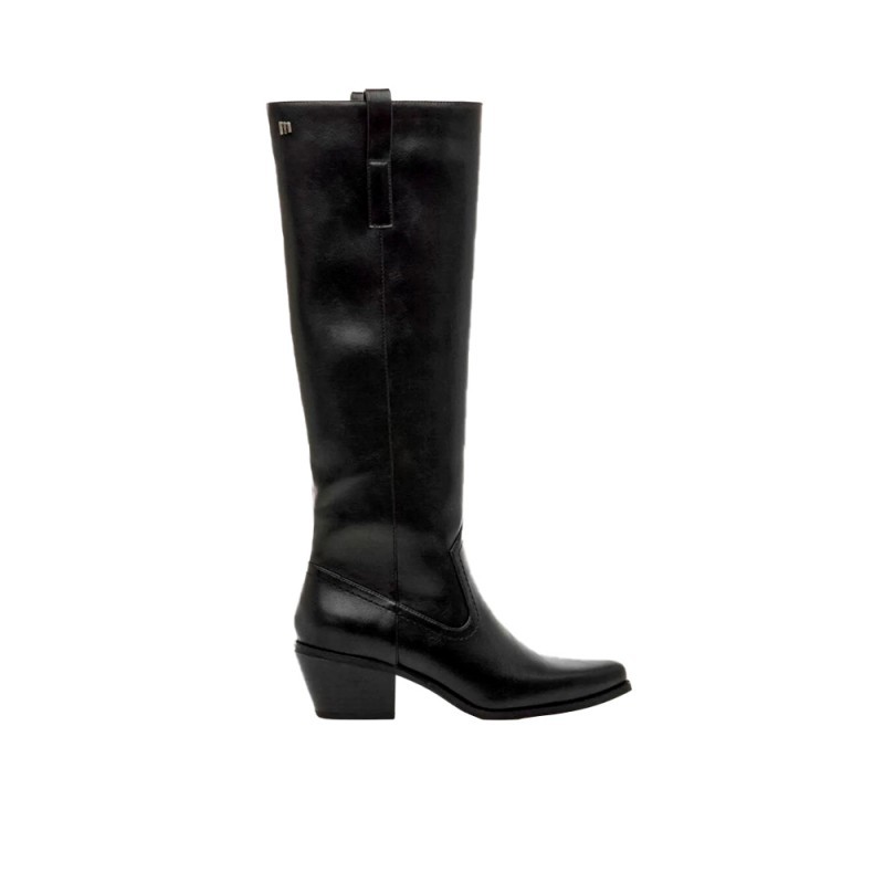 Botas de Tacón Mujer MTNG 55464 Negro