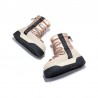 Botines Planos Mujer D.franklin Nordic V.2 Bomb Beig