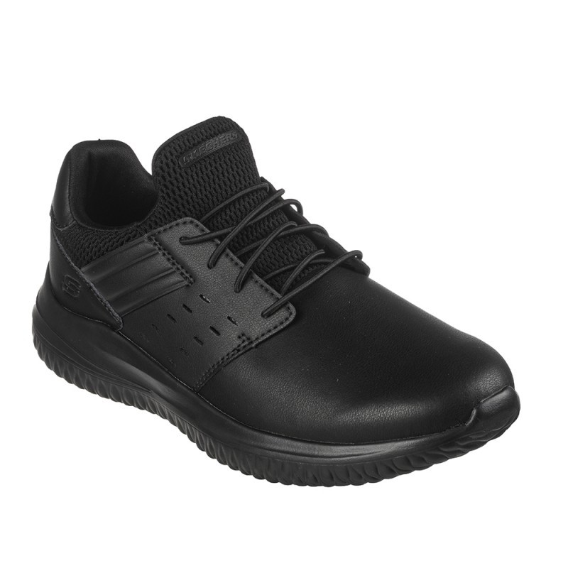 Sneakers Hombre Skechers Delson 3.0 - Ezra Negro