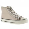 Sneakers Mujer Victoria Tribu Brillo Metal Oro