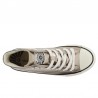 Sneakers Mujer Victoria Tribu Brillo Metal Oro