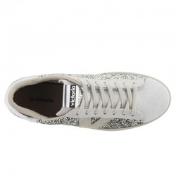 Sneakers Mujer Victoria Berlín Glitter Plata