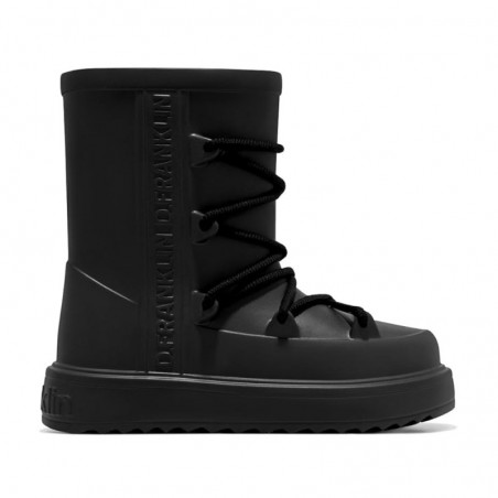 Botines Planos Mujer D.franklin Nevis Negro