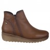 Botines Planos Mujer Zapp 5057 Cuero