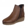 Botines Planos Mujer Zapp 5057 Cuero