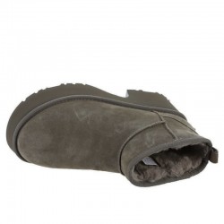 Botines Planos Mujer UGG W Classic Ultra Mini New Taupe