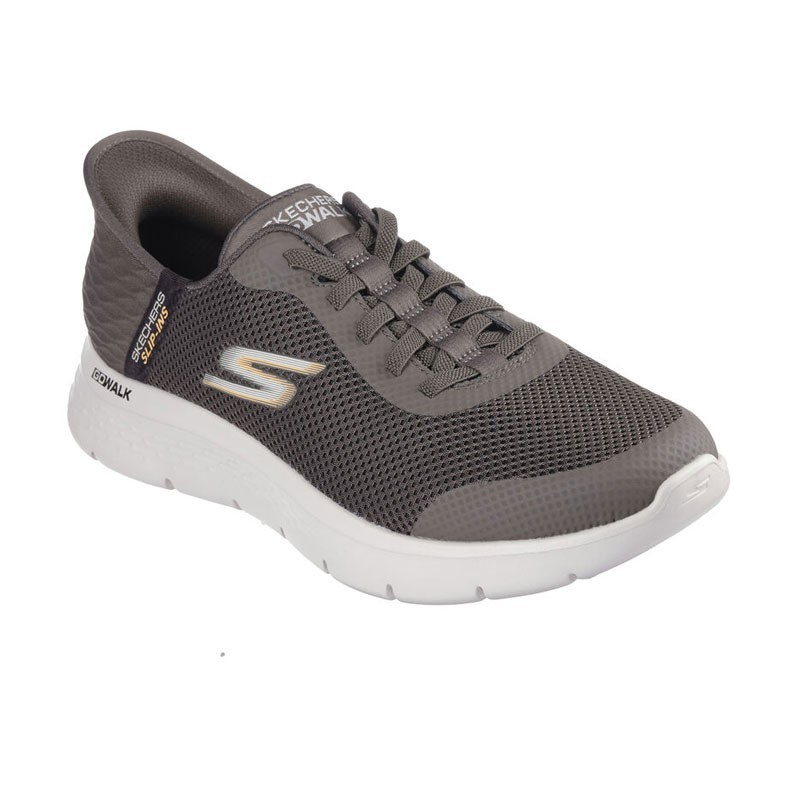 Sneakers Hombre Skechers Slip-Ins:go Walk Flex-Hands Up Gris