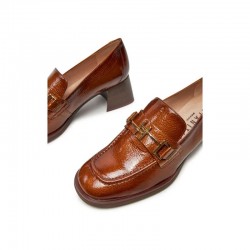 Zapatos de Tacón Mujer Hispanitas Hi 243590 Cuero