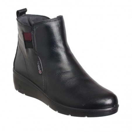 Botines Planos Mujer Laura Azaña 26811 Negro