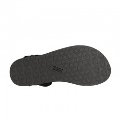 Sandalias Planas Mujer Teva 1003987 Negro