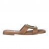 Sandalias Planas Mujer Oh My Sandals 5565 Cuero