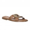 Sandalias Planas Mujer Oh My Sandals 5565 Cuero