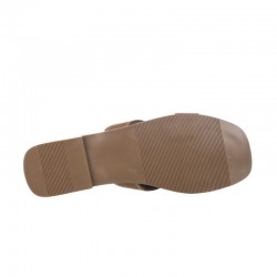 Sandalias Planas Mujer Oh My Sandals 5565 Cuero