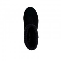 Botines Planos Mujer Skechers Easy Going - Cozy Lovin' Negro-Negro