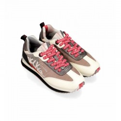 Sneakers Mujer Anekke New York 423 Pink & White Blanco-Rosa
