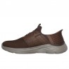 Zapatos Casual Hombre Skechers Garner Newick Cuero