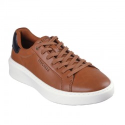 Sneakers Hombre Skechers Court Break-Suit Sneaker Cuero