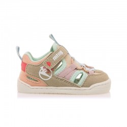 Barefoot Niña MTNG 48908 Gris-Rosa