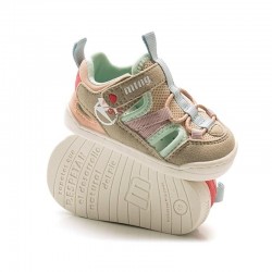 Barefoot Niña MTNG 48908 Gris-Rosa