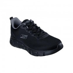 Sneakers Hombre Skechers Bobs Sport B Flex - Glacial Negro-Negro