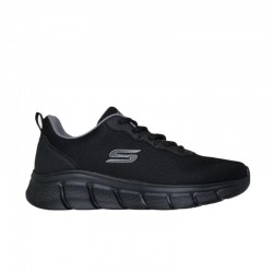 Sneakers Hombre Skechers Bobs Sport B Flex - Glacial Negro-Negro