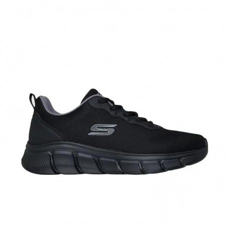 Sneakers Hombre Skechers Bobs Sport B Flex - Glacial Negro-Negro