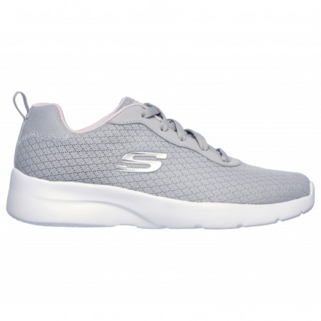 Sneakers Mujer Skechers Dynamight 2.0 Social Orbit Gris