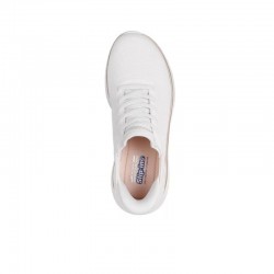 Sneakers Mujer Skechers Bobs Squad Chaos Blanco-Oro