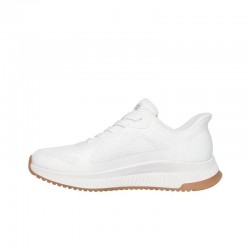 Sneakers Mujer Skechers Bobs Squad 4 - Key Look Blanco-Blanco
