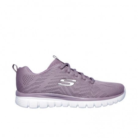 Sneakers Mujer Skechers Get Connected Morado