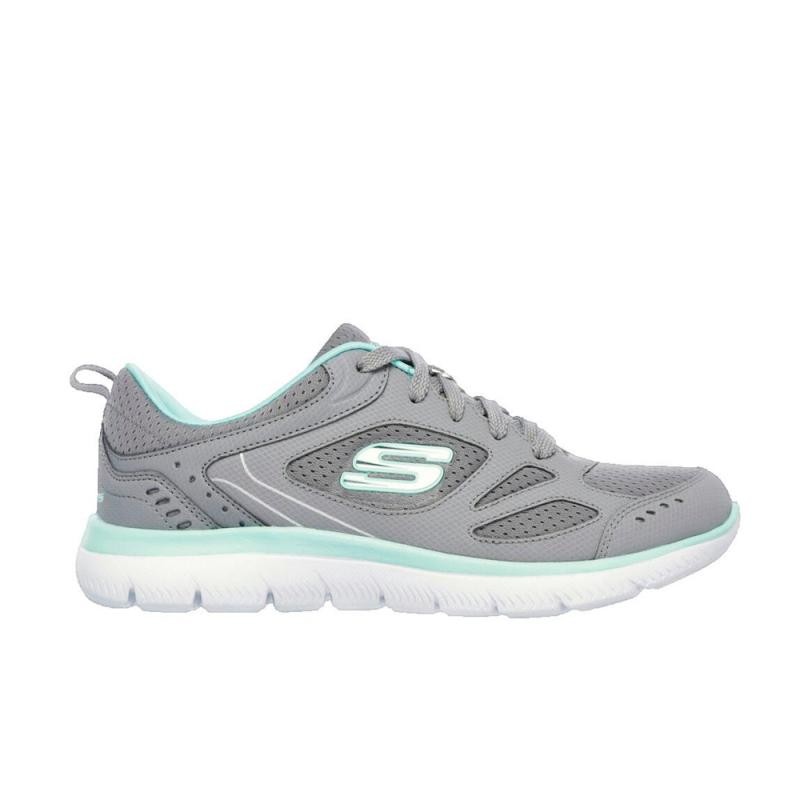 Sneakers Mujer Skechers 12982 Gris