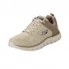 Sneakers Hombre Skechers Track - Syntac Taupe