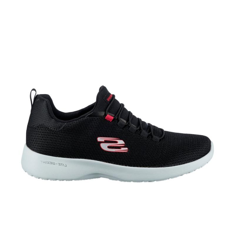 Sneakers Hombre Skechers Dynamight Negro-Rojo