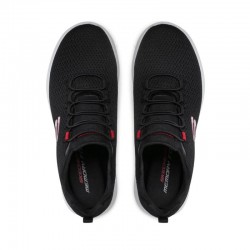 Sneakers Hombre Skechers Dynamight Negro-Rojo