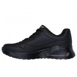 Sneakers Mujer Skechers Uno Lite-Lite Work Negro-Negro