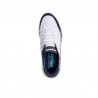 Sneakers Hombre Skechers Contour Foam - Cozy Fit Blanco-Azul